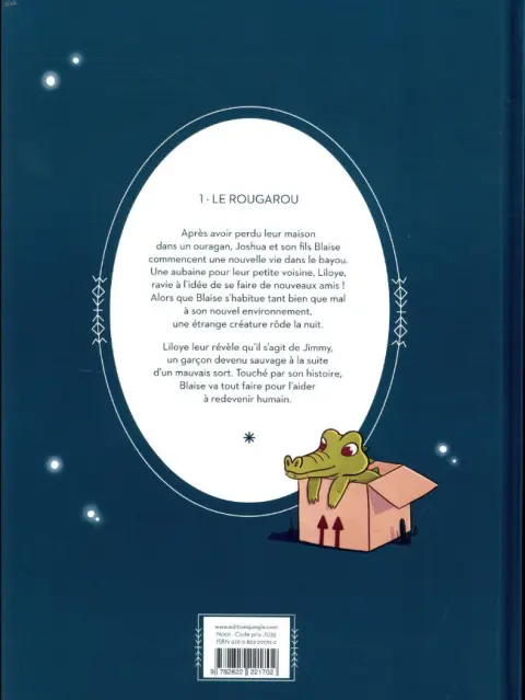 Verso de l'album Les Enfants du Bayou Tome 1 Le Rougarou