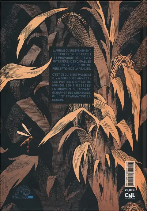 Verso de l'album Feu de paille