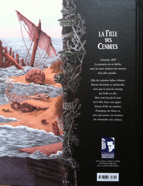 Verso de l'album La Fille des Cendres Tome 1 Enfants des abysses