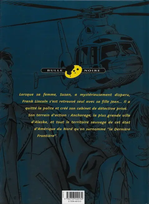 Verso de l'album Frank Lincoln Tome 3 Break-Up
