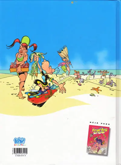 Verso de l'album Franky Snow Tome 2 Totale éclate
