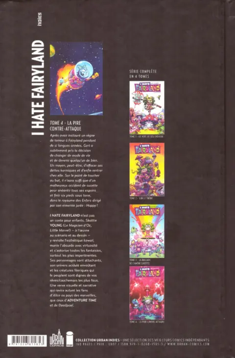Verso de l'album I Hate Fairyland Tome 4 La pire contre-attaque
