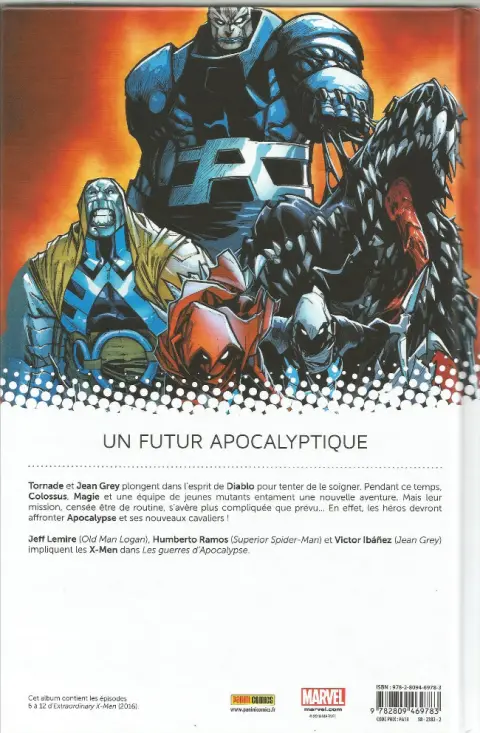 Verso de l'album International Iron Man En Quête de Vérité