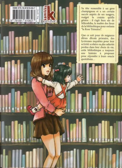 Verso de l'album Le Maître des livres 4