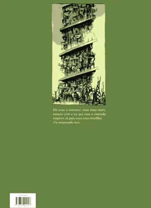Verso de l'album La Promesse