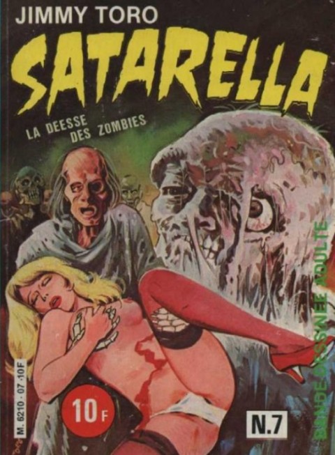 Couverture de l'album Satarella Tome 7 La déesse des zombies