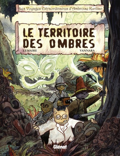 Couverture de l'album Les Voyages extraordinaires d'Ambroise Kurilian Tome 1 Le Territoire des ombres