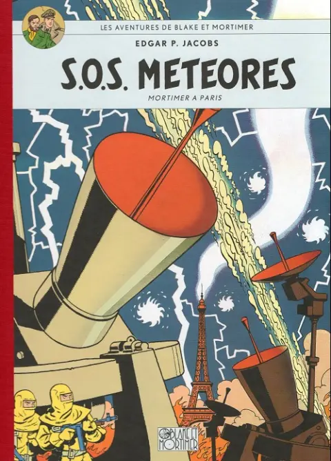 Couverture de l'album Blake et Mortimer Tome 8 S.O.S. météores - Mortimer à Paris