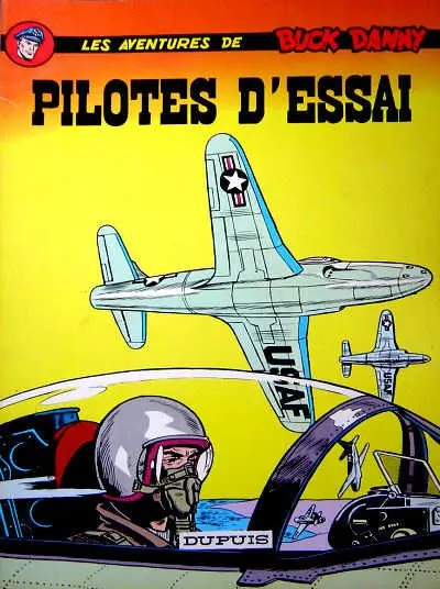 Couverture de l'album Buck Danny Tome 10 Pilotes d'essai