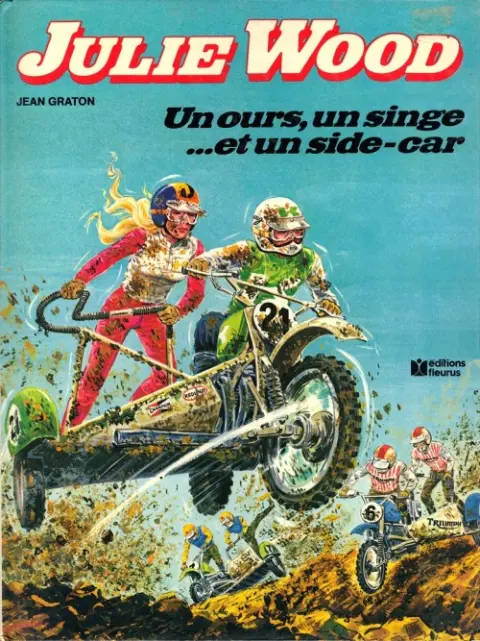 Couverture de l'album Julie Wood Tome 6 Un ours, un singe...et un side-car