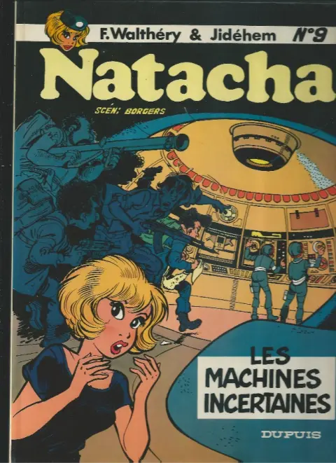 Couverture de l'album Natacha Tome 9 Les machines incertaines