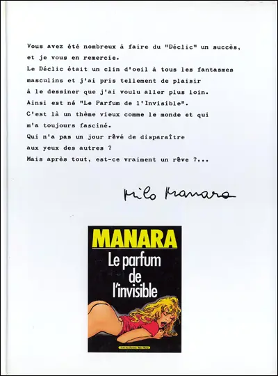 Couverture de l'album Le Parfum de l'invisible Tome 1