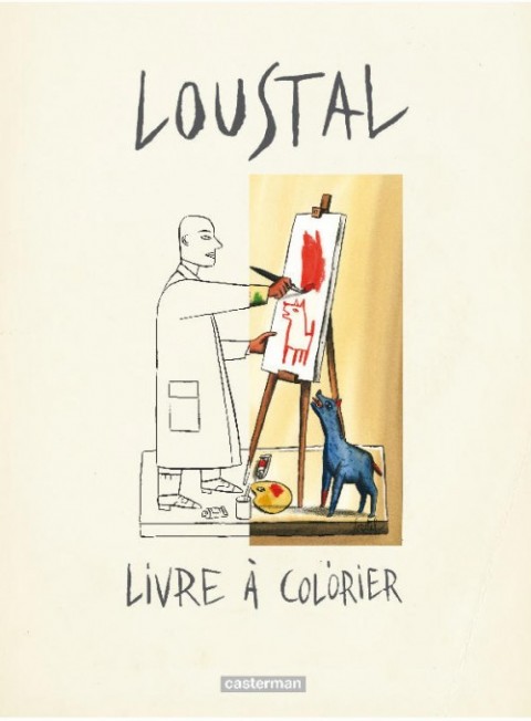 Couverture de l'album Loustal - Livre à colorier
