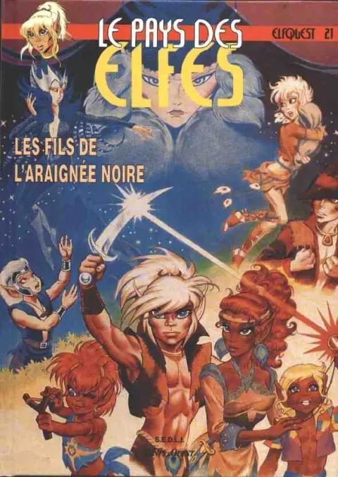 ElfQuest - La Fantastique quête des elfes Tome 21 Les fils de l'araignée noire