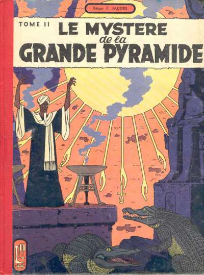 Couverture de l'album Blake et Mortimer Tome 4 Le Mystère de la Grande Pyramide - Tome II
