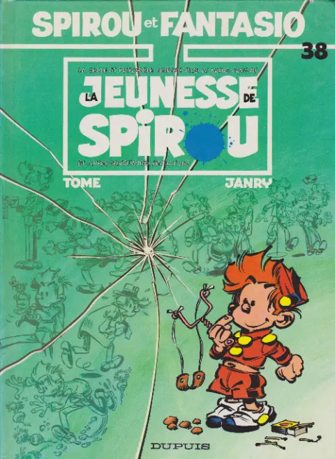 Couverture de l'album Spirou et Fantasio Tome 38 La jeunesse de Spirou