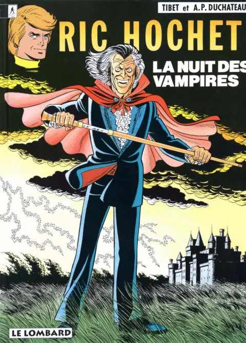 Couverture de l'album Ric Hochet Tome 34 La nuit des vampires