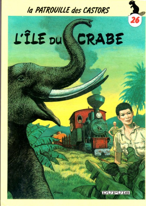 Couverture de l'album La Patrouille des Castors Tome 26 L'île du crabe