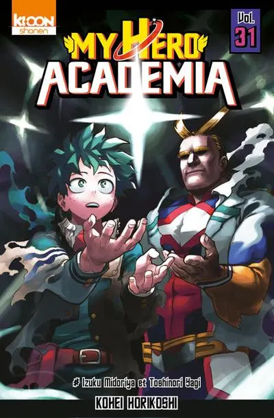 My Hero Academia Vol. 31 Izuku Midoriya et Toshinori Yagi