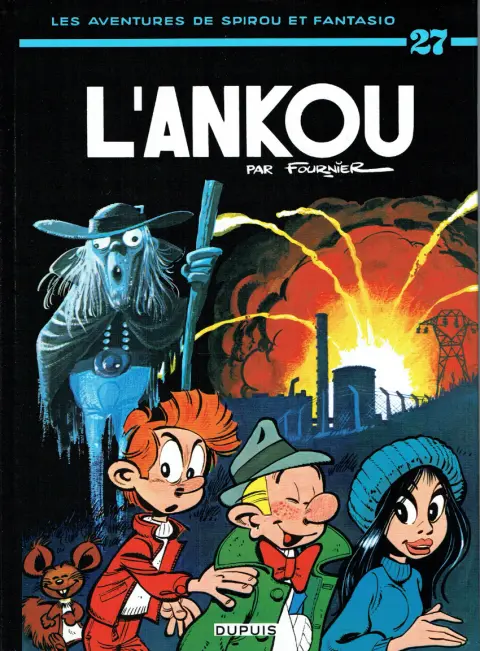 Couverture de l'album Spirou et Fantasio Tome 27 L'Ankou