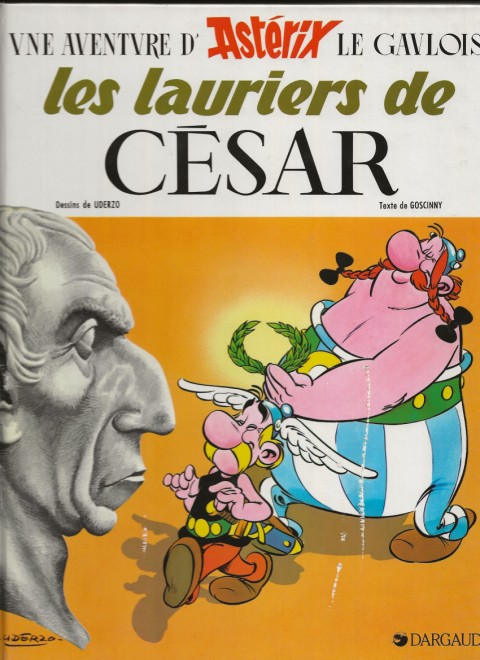 Couverture de l'album Astérix Tome 18 Les Lauriers de César