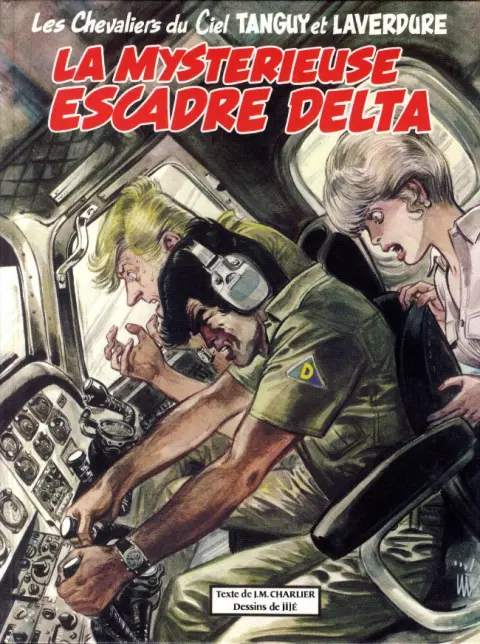 Couverture de l'album Tanguy et Laverdure Tome 19 La mystérieuse escadre Delta