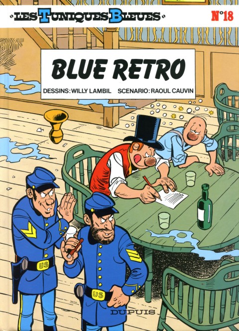 Couverture de l'album Les Tuniques Bleues Tome 18 Blue Retro