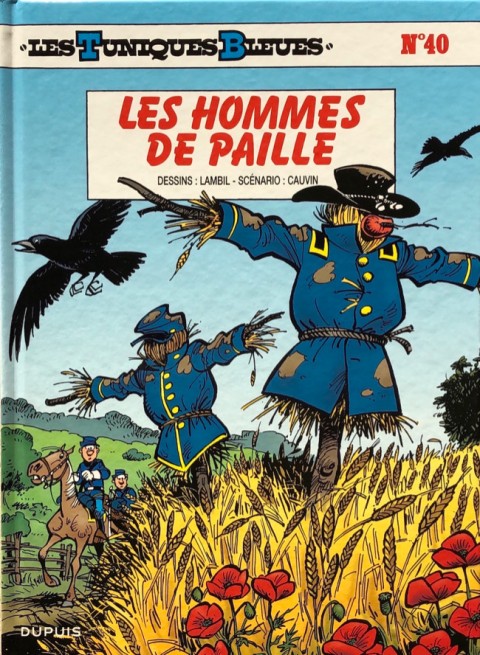 Couverture de l'album Les Tuniques Bleues Tome 40 Les hommes de paille