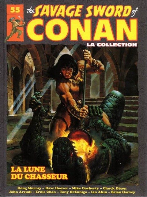 Couverture de l'album The Savage Sword of Conan - La Collection Tome 55 La lune du chasseur