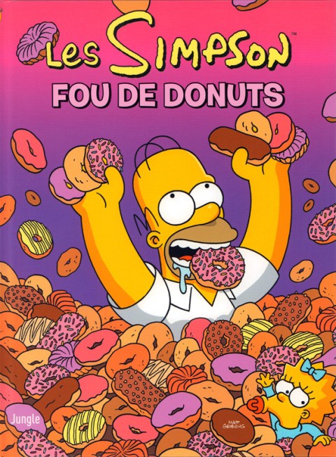 Couverture de l'album Les Simpson Tome 41 Fou de donuts