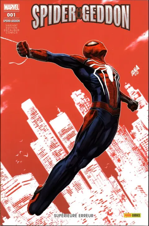 Couverture de l'album Spider-geddon 001 Supérieure erreur