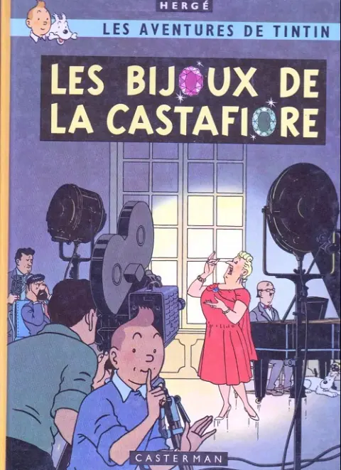 Couverture de l'album Tintin Tome 21 Les bijoux de la Castafiore