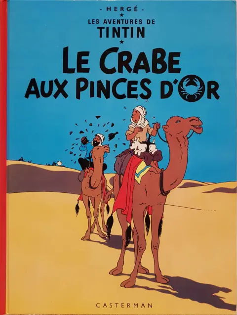 Couverture de l'album Tintin Tome 9 Le crabe aux pinces d'or