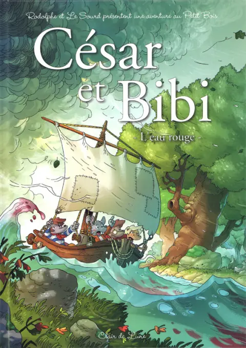 César et Bibi L'eau rouge