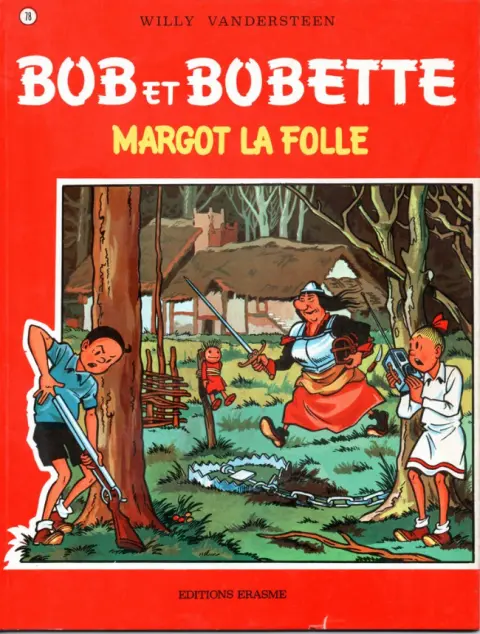 Couverture de l'album Bob et Bobette Tome 78 Margot la folle