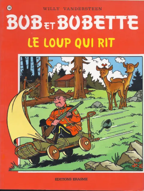 Couverture de l'album Bob et Bobette Tome 148 Le loup qui rit