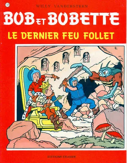 Couverture de l'album Bob et Bobette Tome 172 Le dernier feu follet