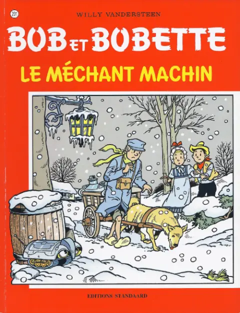 Couverture de l'album Bob et Bobette Tome 201 Le méchant machin