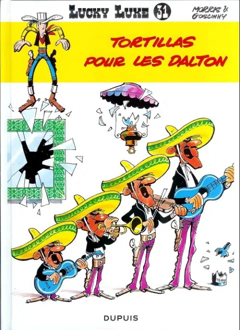 Couverture de l'album Lucky Luke Tome 31 Tortillas pour les Dalton