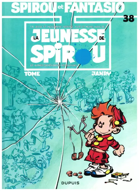 Couverture de l'album Spirou et Fantasio Tome 38 La jeunesse de Spirou