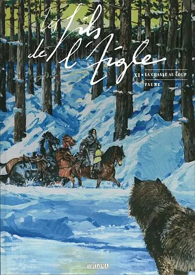Couverture de l'album Les Fils de l'aigle Tome 11 La chasse au loup