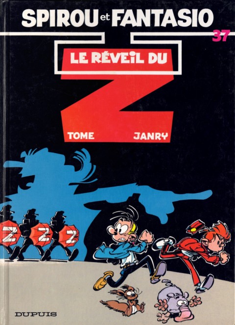 Couverture de l'album Spirou et Fantasio Tome 37 Le réveil du Z