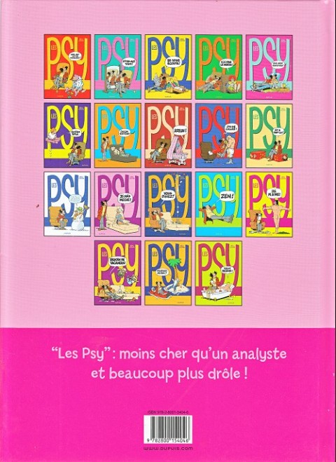 Verso de l'album Les Psy Compilation Tome 2 Une compil qui a du chien