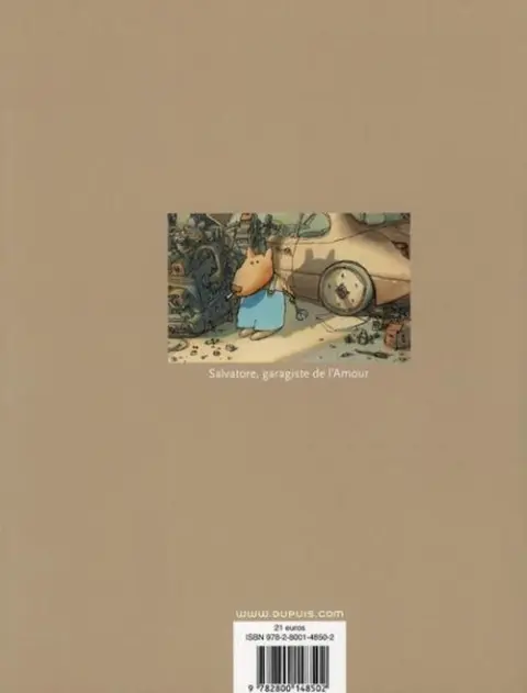 Verso de l'album Salvatore L'intégrale