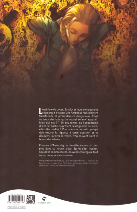 Verso de l'album Animosity Tome 2 Le Dragon