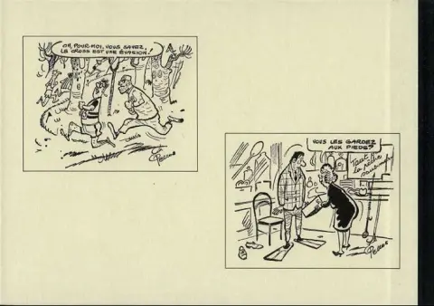 Verso de l'album La semaine sportive