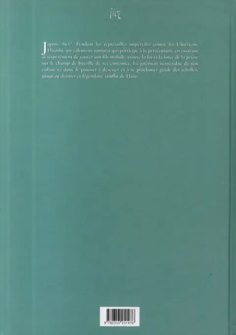 Verso de l'album Shimabara /Haïku Tome 2