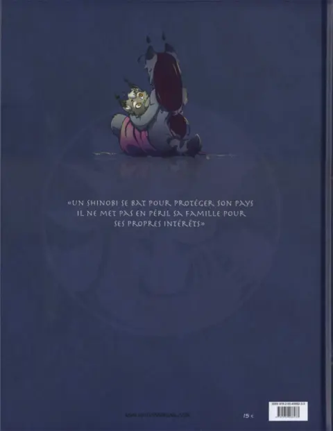Verso de l'album Shinobi Iri 1 Les Ninja d'Iga