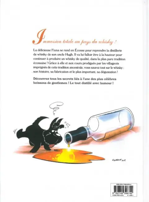 Verso de l'album L'Art du whisky
