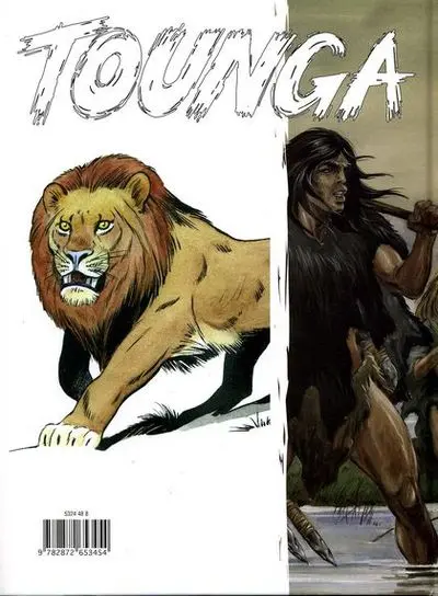Verso de l'album Tounga Intégrale Tome 6 Intégrale 6